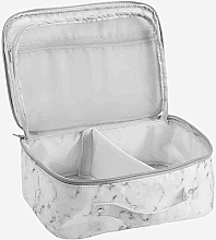 Косметичка-органайзер, біла з мармуровим принтом - Oriflame Skincare Toiletry Bag — фото N2