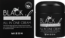 Крем с черной улиткой - Mizon Black Snail All In One Cream  — фото N2