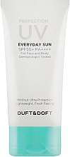 Духи, Парфюмерия, косметика Солнцезащитный крем - Duft & Doft Perfection UV Everyday Sun SPF50