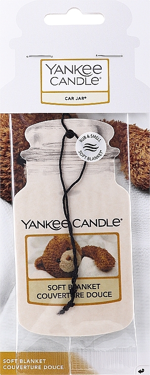 Ароматизатор автомобільний сухий - Yankee Candle Classic Car Jar Soft Blanket — фото N1