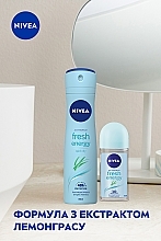 Дезодорант-антиперспирант спрей "Энергия свежести" - NIVEA Energy Fresh Deodorant Spray — фото N5