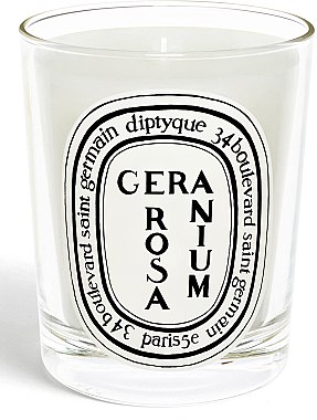Ароматическая свеча - Diptyque Geranium Rosa Candle — фото N2