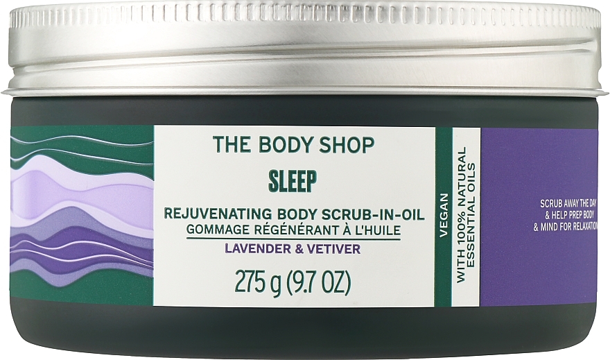 Скраб для тела - The Body Shop Sleep Rejuvenating Body Scrub-In-Oil — фото N1
