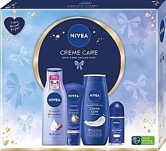 Набор - NIVEA Creme Care (h/cr/100ml + sh/gel/250ml + deo/50ml + b/milk/250ml) — фото N1