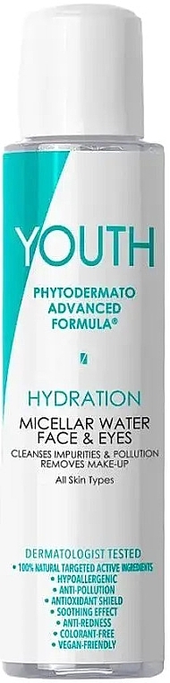 Мицеллярная вода для лица и век - Youth Hydration Micellar Water Face & Eye  — фото N1