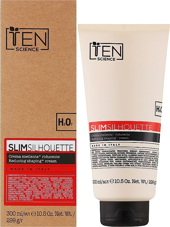 Крем для корекції фігури - Ten Science Ten Slim Silhouette Reducing Shaping Cream — фото N2