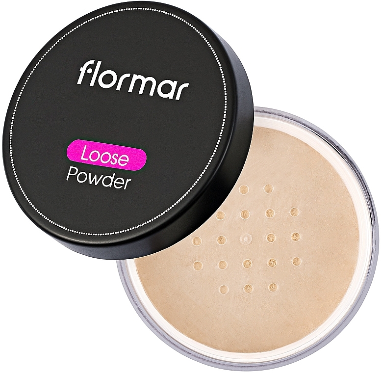 Рассыпчатая пудра для лица - Flormar Loose Powder Banana Pudding — фото N1