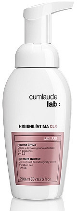 Очищающий мусс для интимной гигиены - Cumlaude CLX Gynelaude Intimate Hygiene Mousse — фото N1