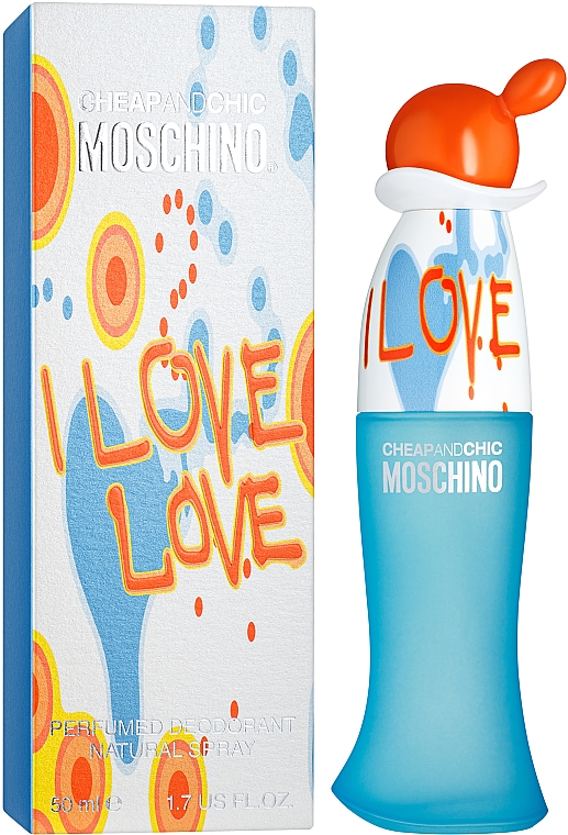 Moschino I Love Love - Дезодорант — фото N2