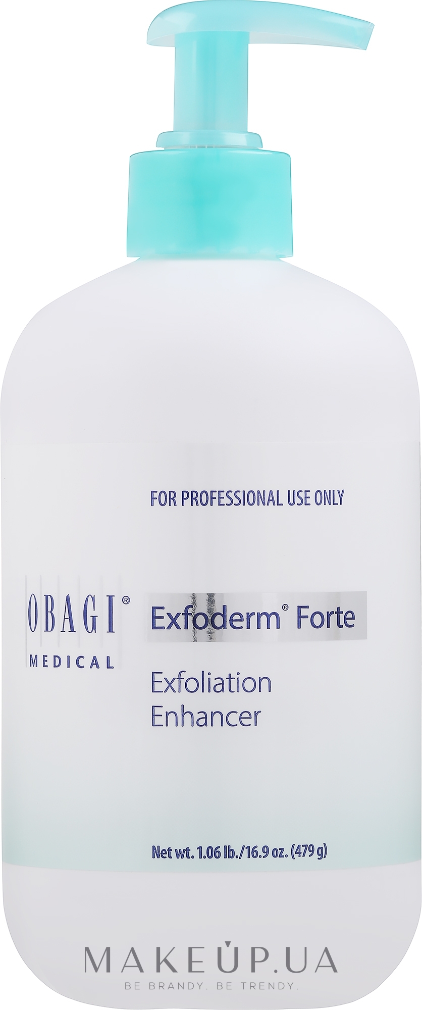 Отшелушивающий крем для нормальной и жирной кожи - Obagi Medical Nu-Derm Exfoderm Forte — фото 479g