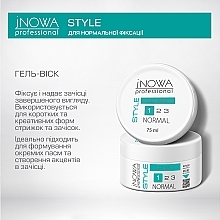 Гель-віск для нормальної фіксації волосся - jNOWA Professional Style Gel Wax — фото N3