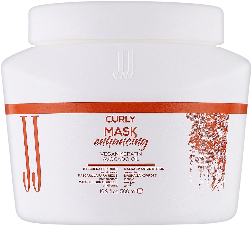 Маска для вьющихся волос - JJ Curly Mask Enhancing