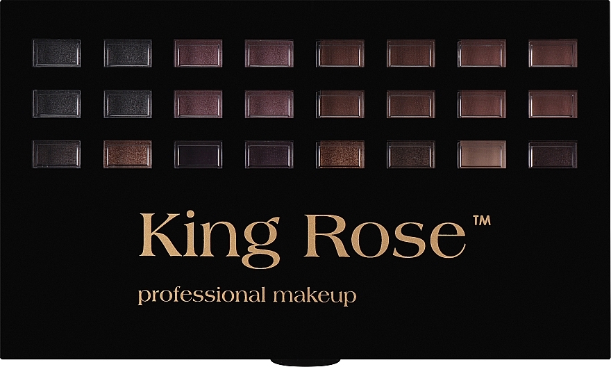 Професійна палетка для макіяжу 6 в 1, 74 відтінки - King Rose — фото N2