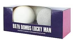 Духи, Парфюмерия, косметика Набор - LaQ Bath Bombs Lucky Man(bath/bomb/120g*2)