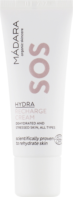 Восстанавливающий крем для лица - Madara Cosmetics SOS Hydra Recharge Cream — фото N2