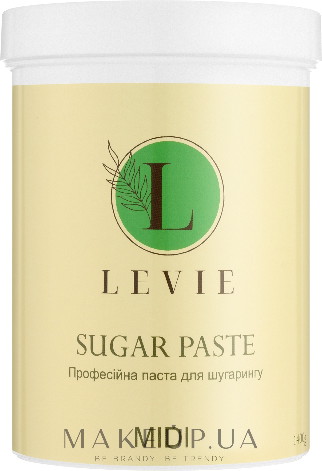 Сахарная паста для шугаринга "Midi" - Levie — фото 1400g