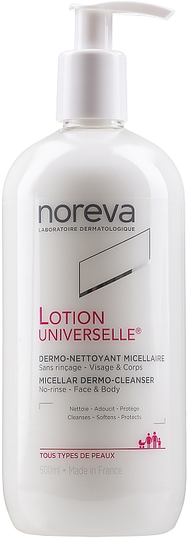 Універсальний очищувальний міцелярний лосьйон - Noreva Universal Micellar Cleansing Lotion — фото N1