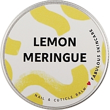 Парфумерія, косметика Бальзам для нігтів і кутикули - Fabulous Skincare Lemon Meringue