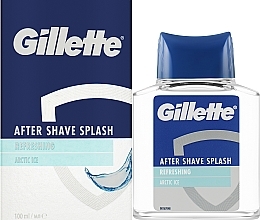 Лосьон после бритья - Gillette Series After Shave Splash Refreshing Arctic Ice — фото N4