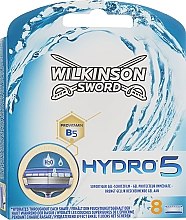 Змінні касети для гоління, 8 шт. - Wilkinson Sword Hydro 5 — фото N1