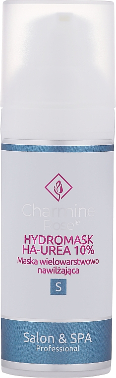 Многослойная увлажняющая маска - Charmine Rose Hydromask HA-Urea 10% — фото N4