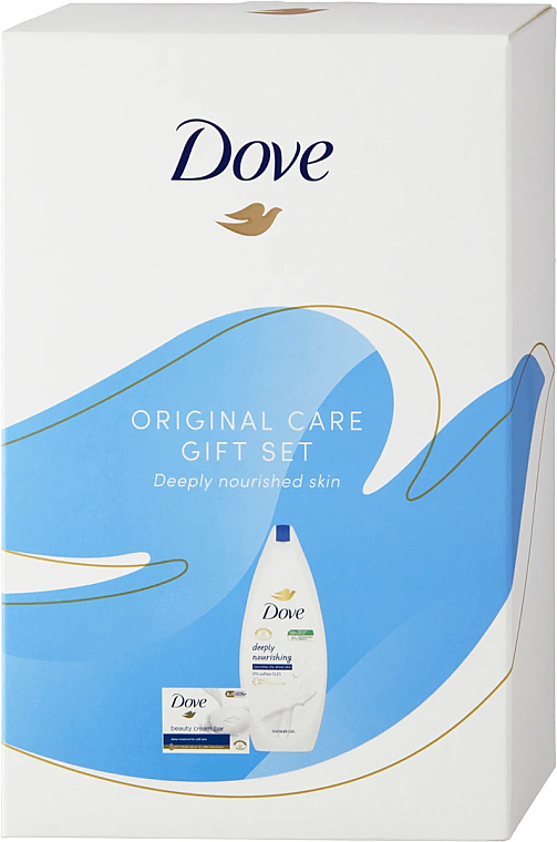 Набор - Dove Original Care (sh/gel/250ml + soap/90g) — фото N1