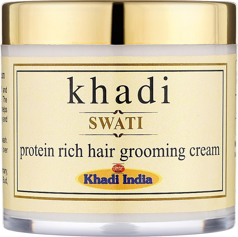 Натуральна крем-маска з протеїнами - Khadi Swati Protein Rich Hair Grooming Cream — фото N1