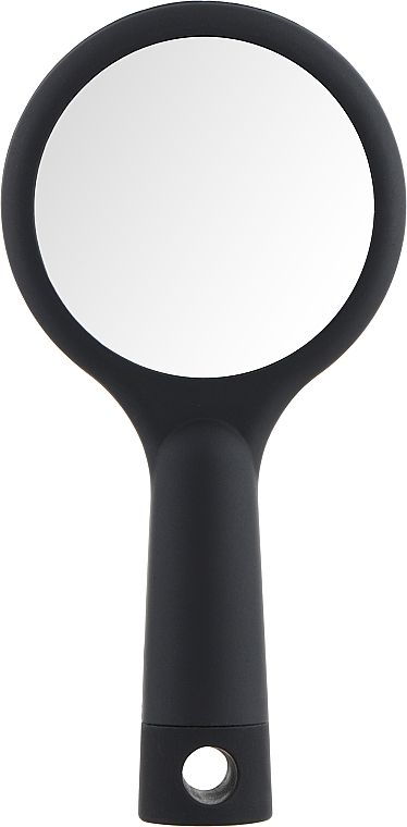 Щетка для волос массажная с зеркалом С0243, черная - Rapira — фото N3