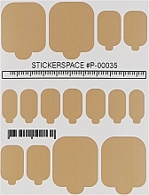 Дизайнерські наклейки для педикюру "Wraps P-00035" - StickersSpace — фото N1