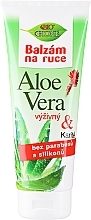 Парфумерія, косметика Зволожувальний бальзам для рук - Bione Cosmetics Aloe Vera Nourishing Hand Ointment With Collagen