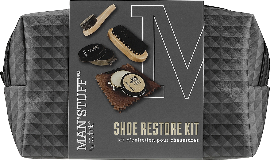 Набор, 6 продуктов - Technic Cosmetics Man Stuff Shoe Restore Kit — фото N1