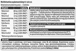 Добавка «Мультивітаміни», в таблетках - Dr. Vita Multivitamin — фото N2