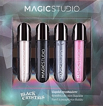 Духи, Парфюмерия, косметика Набор - Magic Studio Black Crystal Liquid Eyeshadow Set (eyeshadow/4pcs)