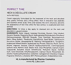 Крем для шиї і декольте - Holy Land Cosmetics Perfect Time Neck & Decollete Cream — фото N3