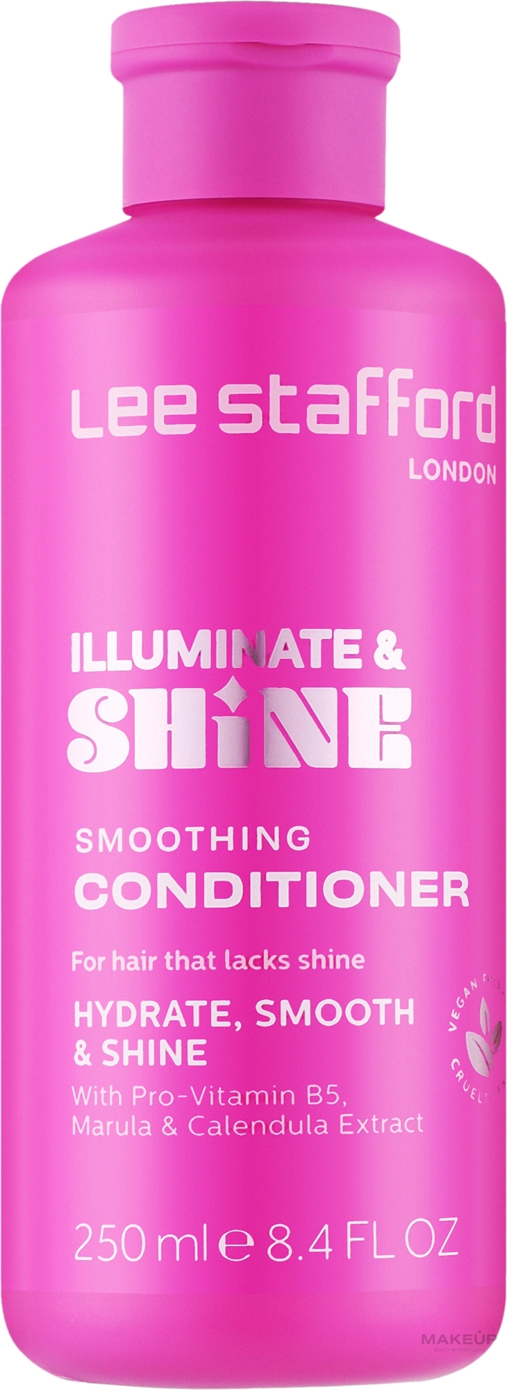 Розгладжуючий кондиціонер для волосся - Lee Stafford Illuminate & Shine Smoothing Conditioner — фото 250ml