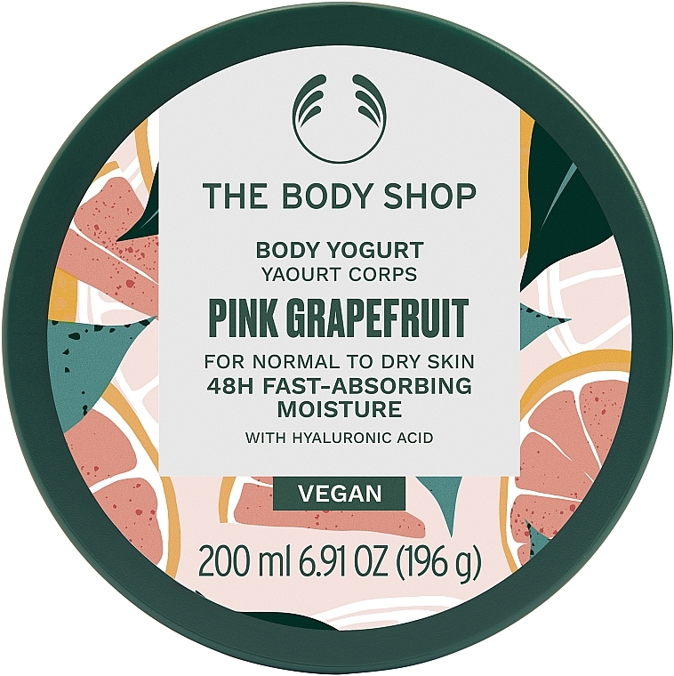 Йогурт для тіла "Рожевий грейпфрут" - The Body Shop Pink Grapefruit Body Yogurt — фото N1