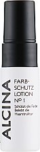 Лосьйон захист кольору №1 для фарбованого волосся - Alcina Hare Care Farb Schutz Lotion №1 (тестер) — фото N1