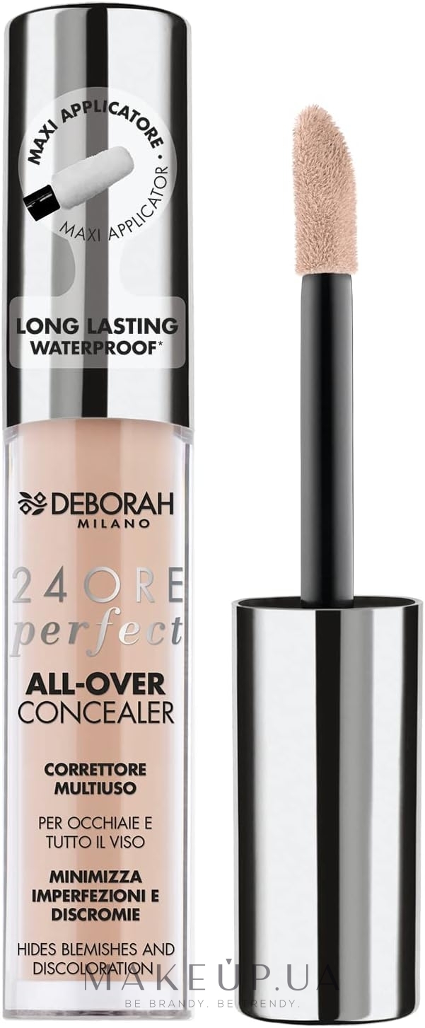 Консилер для лица - Deborah 24ORE Perfect All-Over Concealer — фото 01 - Fair