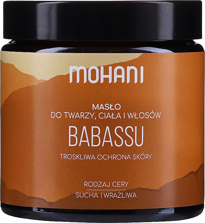 Масло для лица и тела "Бабассу" - Mohani Babassu Rich Batter