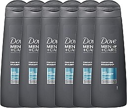 Духи, Парфюмерия, косметика Набор - Dove Men+Care Antidandruff Shampoo (6 х shmp/250ml)