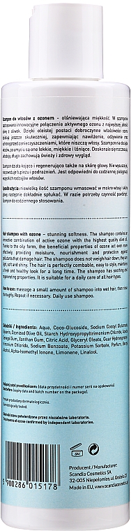 Шампунь для волосся з озоном - Scandia Cosmetics Ozo Shampoo With Ozone — фото N2