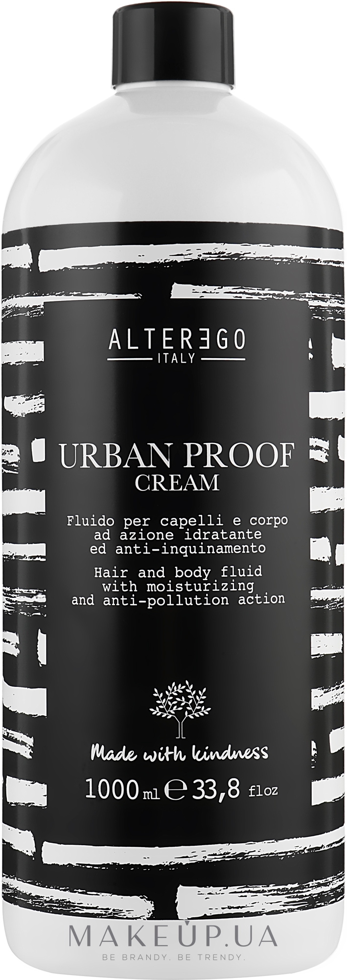 Зволожувальний і захисний лосьйон для волосся і тіла - Alter Ego Urban Proof Cream — фото 1000ml