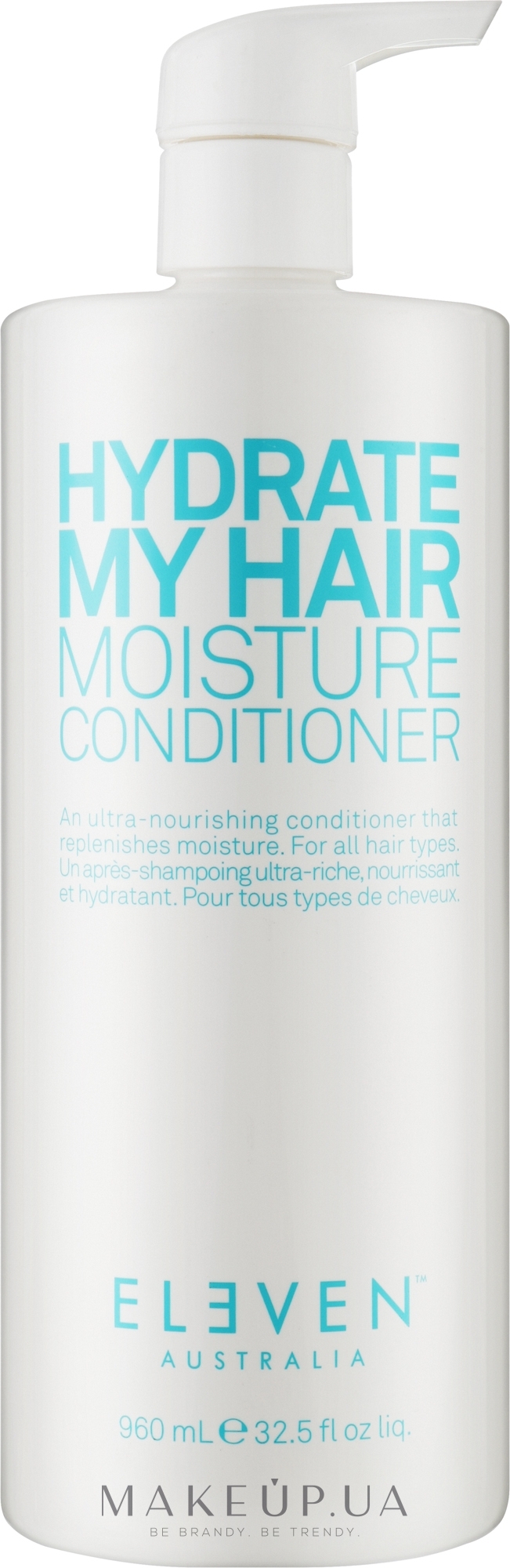 Ультраживильний кондиціонер для волосся - Eleven Australia Hydrate My Hair Moisture Conditioner — фото 960ml