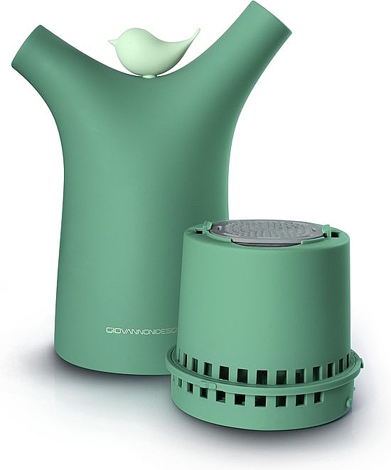 Электронный ультразвуковой диффузор, зеленый - Mr&Mrs Sissi Soft Touch Salvia — фото N3