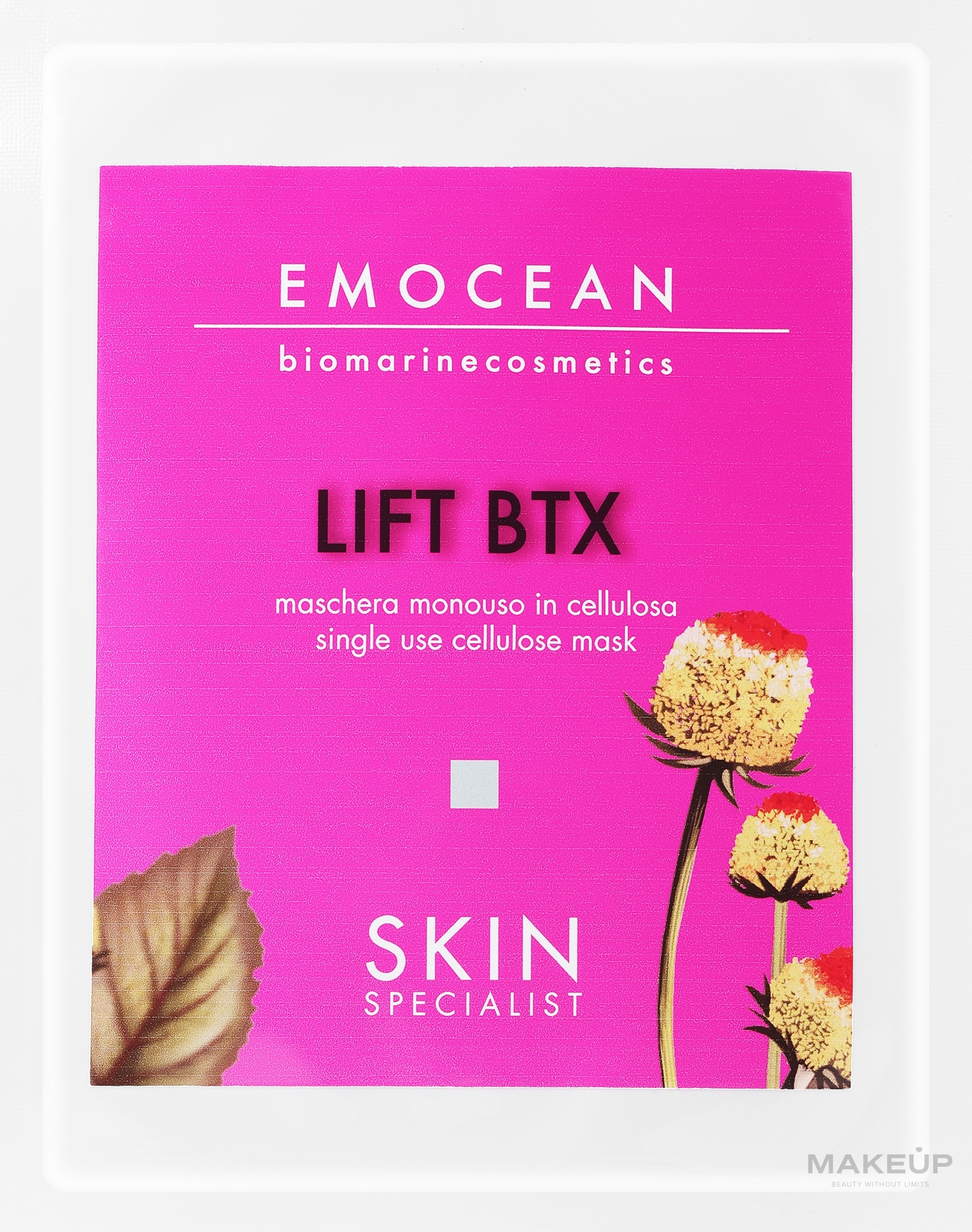 Маска для лица с эффектом лифтинга и заполнения морщин - Emocean Skin Specialist Lift BTX Mask — фото 20ml