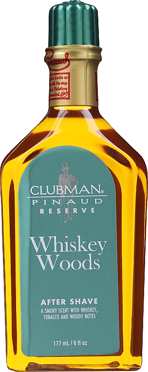 Clubman Pinaud Whiskey Woods - Лосьон после бритья — фото N3