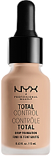 Духи, Парфюмерия, косметика УЦЕНКА Стойкая тональная основа - NYX Professional Makeup Total Control Drop Foundation *