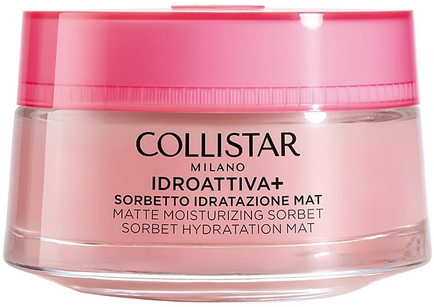 Матувальний крем-сорбет для комбінованої та жирної шкіри - Collistar Idroattiva+ Matte Moisturising Sorbet — фото N1