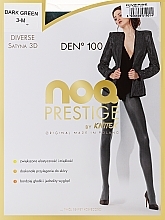 Колготки для жінок "3D Diverse" 100 Den, dark green - Knittex — фото N1