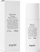 Антивіковий нічний крем для обличчя - Jorgobe Retinol Night Treatment — фото N2